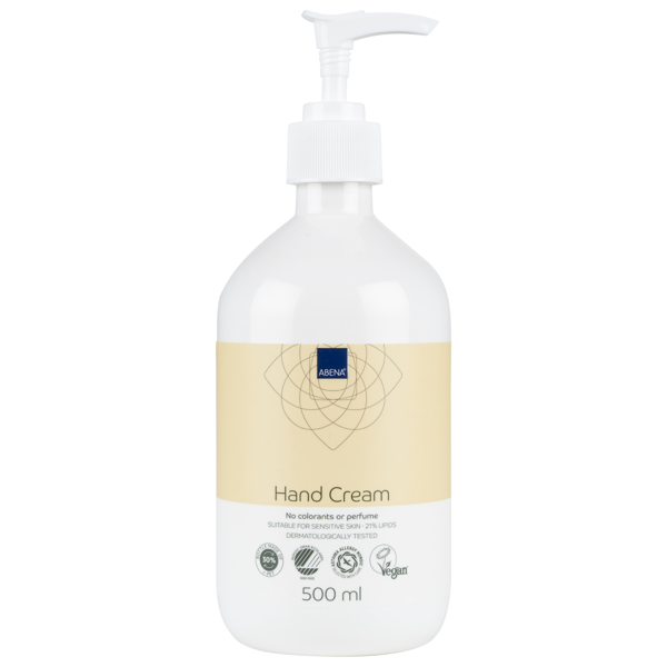 Abena Käsivoide 21% 500ml - Käsienpesuaineet ja kosteutusvoiteet - 6965 - 1