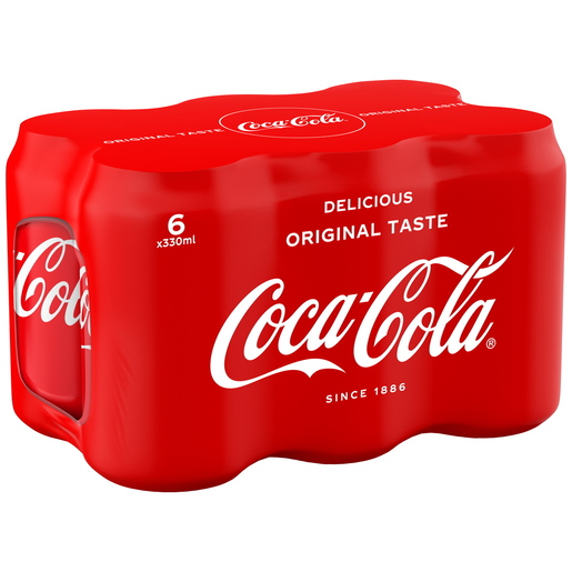 Coca-Cola 0,33L, 6-pack - Virvoitusjuomat ja vedet - 5449965 - 1