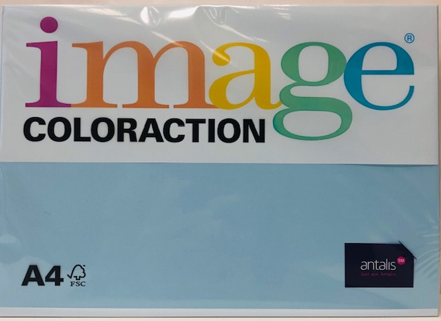 Fashion A4/160g sininen 75 - Värilliset Kopiopaperit - FASIO160A475 - 1