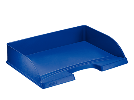 Lomakelaatikko Leitz Plus pitkä sivu auki, sininen - Lomakelaatikot ja laatikostot - 52180035 - 1