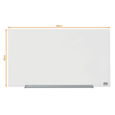 Nobo lasitaulu Widescreen 31" valkoinen - Valkotaulut - 1905175 - 1