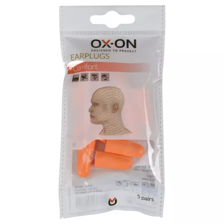 OX-ON Comfort korvatulpat - Kuulosuojaimet - 30685 - 1