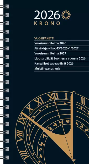 Krono-vuosipaketti 2026 - Taskukalenterit - 2673111926 - 1