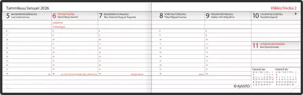 Taskumemo 2026 - Taskukalenterit - 2673118026 - 2