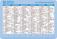 Lompakkoalmanakka 2026 - Taskukalenterit - 2671622016 - 1