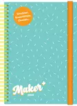 Maker+, turkoosi 2026 - Pöytäkalenterit - 2676521726 - 1