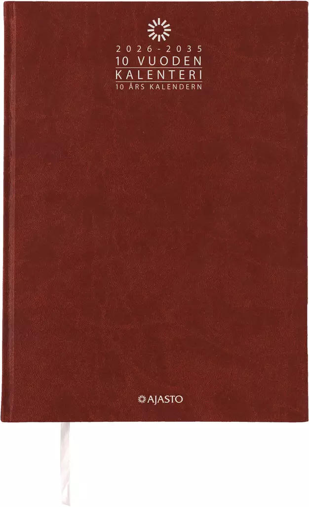 10 vuoden kalenteri/10 årskalendern, kupari 2026 - Pöytäkalenterit - 2676231026 - 1
