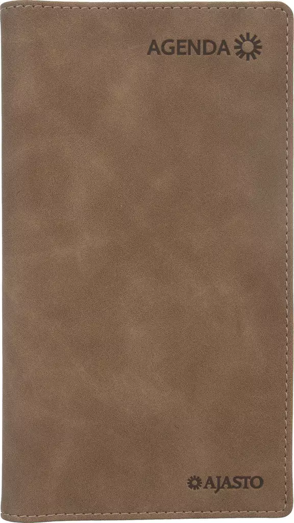 Agenda horizontal, ruskea 2026 - Taskukalenterit - 2673108826 - 1