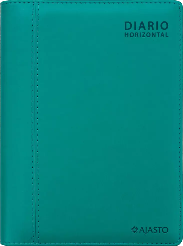 Diario Horizontal, turkoosi 2026 - Pöytäkalenterit - 2676240026 - 1