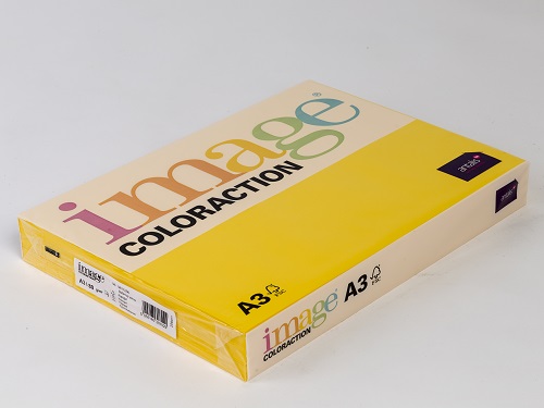 Fashion A3/80g, rypsinkeltainen 56 - Värilliset Kopiopaperit - FASIO080A356 - 1