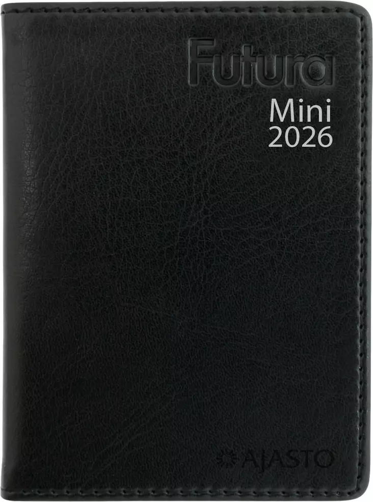 Futura Mini, musta 2026 - Taskukalenterit - 2673106026 - 1