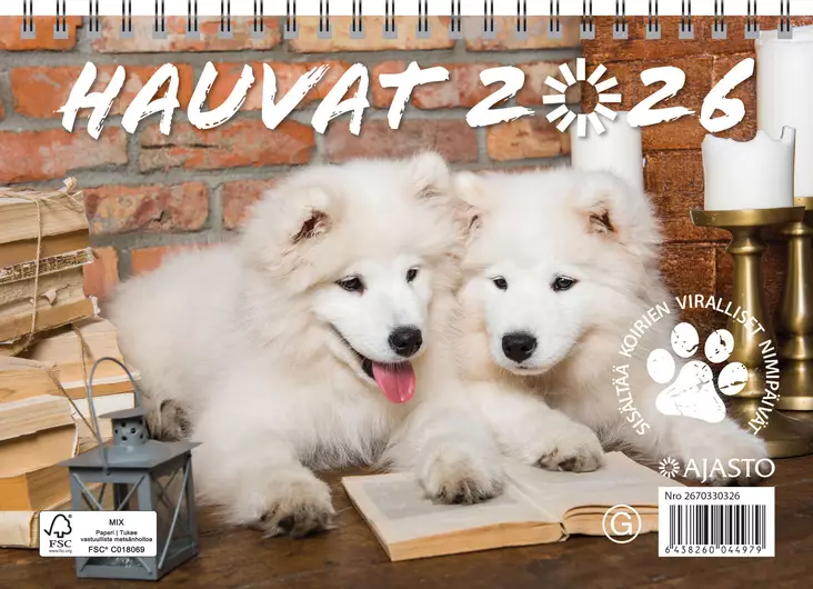 Hauvat 2026 - Seinäkalenterit - 2670330326 - 1