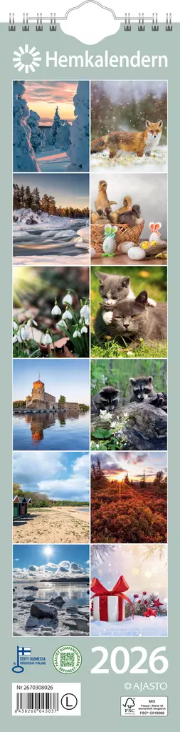 Kotimuistio/Hemkalendern 2026 - Seinäkalenterit - 2670308026 - 1