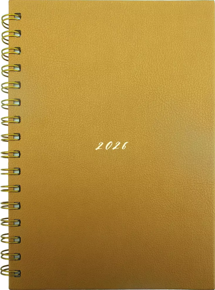 Leatheret, ruskea 2026 - Pöytäkalenterit - 2676200526 - 1