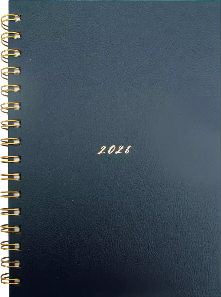 Leatheret, sininen 2026 - Pöytäkalenterit - 2676200426 - 1