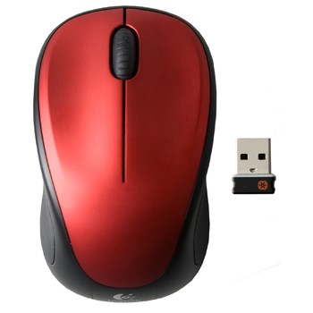 Logitech® Langaton hiiri M235, Red - Hiiret ja hiiriohjaimet - 910-002496 - 1