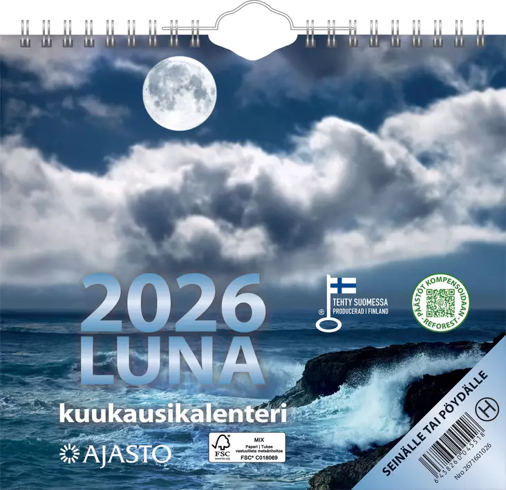 Luna 2026 - Seinäkalenterit - 2671601026 - 1