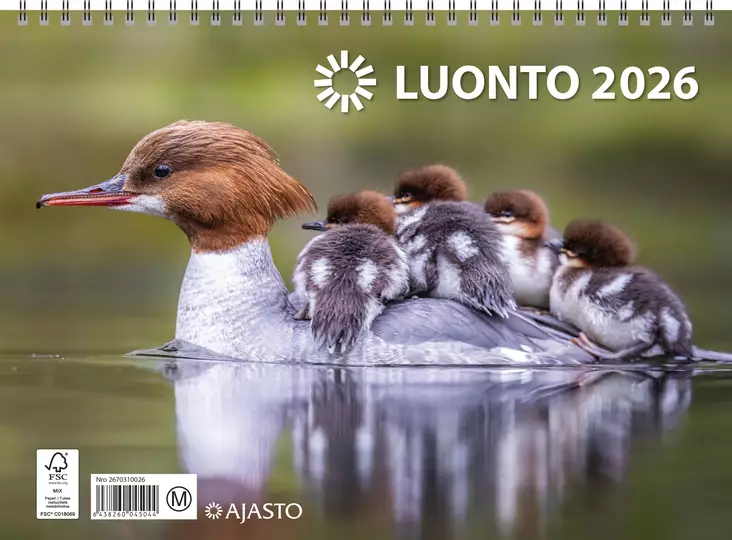 Luonto 2026 - Seinäkalenterit - 2670310026 - 1