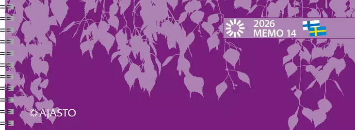 Memo 14, lila 2026 - Memo-kalenterit - 2677202026 - 1