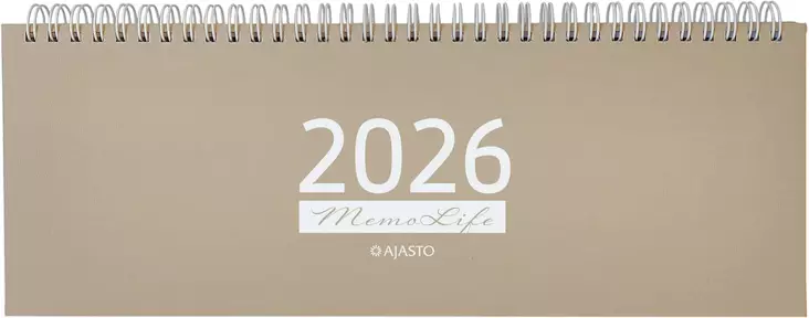 Memo Life, beige 2026 - Memo-kalenterit - 2677202526 - 1