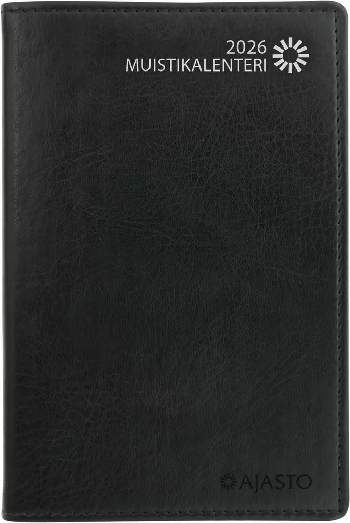 Muistikalenteri, musta 2026 - Taskukalenterit - 2673114026 - 1
