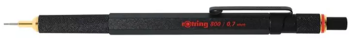 Rotring 800 Lyijytäytekynä Musta 0,7mm - Lyijytäytekynät, lyijyt ja lyijykynät - 1904446 - 1