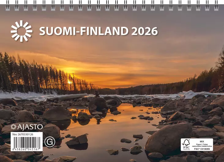 Suomi A5 2026 - Seinäkalenterit - 2670330126 - 1