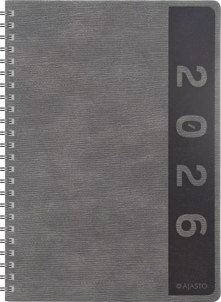 Wega Life, harmaa 2026 - Pöytäkalenterit - 2676228226 - 1