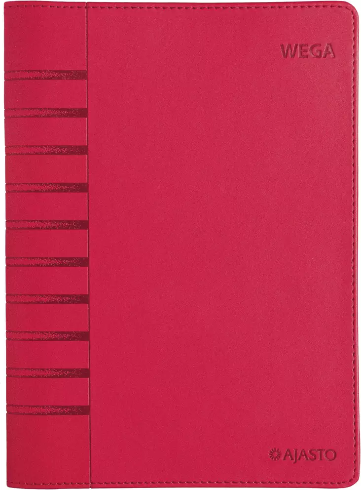Wega, punainen 2026 - Pöytäkalenterit - 2676228826 - 1