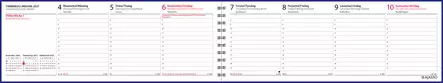 Euro Memo, sininen 2027 - Memo-kalenterit - 2677200027 - 2