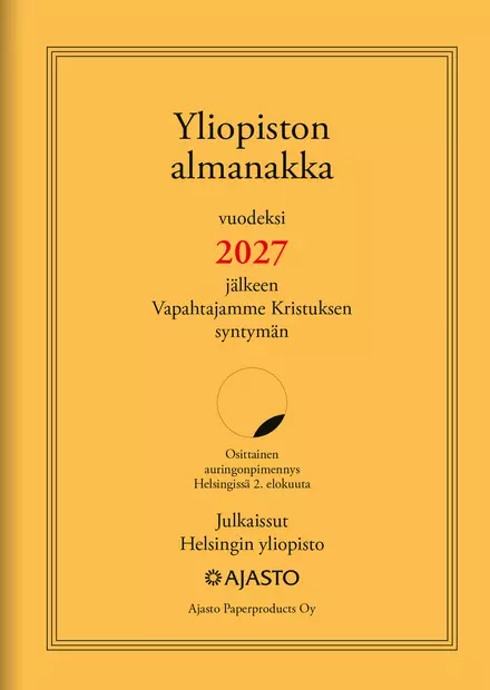 Yliopiston almanakka A6 2027 - Taskukalenterit - 2671660027 - 1