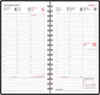Agenda, musta 2027 - Taskukalenterit - 2673100027 - 2