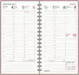 Agenda, ruusukulta 2027 - Taskukalenterit - 2673100127 - 2