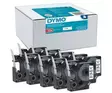 Dymo tarrateippi 12mm musta/valkoinen - Dymo teippitarrat - 2093097 - 1