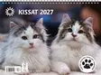 Kissat 2027 - Seinäkalenterit - 2670305027 - 1