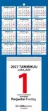 Päivälehtiö/Dagblock 2027 - Seinäkalenterit - 2671602027 - 2