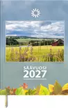 Sääpäiväkirja parhaimmillaan. Koko 148 x 210 mm (A5) sidottu laminoidut kannet runsaasti numeroituja muistiinpanosivuja aukeamalla viikkonäkymä kompakti paketti perussäätietoa eri vuodenaikoina, vihjeitä sääntarkkailuun kaksi lukunauhaa FSC®-serti - Pöytäkalenterit - 2676224027 - 1