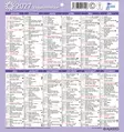 Seinäalmanakka/Väggalmanackan 2027 - Seinäkalenterit - 2671626027 - 1