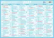 Suuri seinäalmanakka 2027 - Seinäkalenterit - 2671628027 - 1