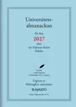 Universitetsalmanackan 2027 - Taskukalenterit - 2671660827 - 1