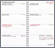 Viikkopäivyri/Veckodatumvisare 7, tummanharmaa 2027 - Pöytäkalenterit - 2676228427 - 2