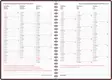 Wega Plus, ruskea 2027 - Pöytäkalenterit - 2676229727 - 3