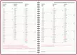 Wega Plus, ruusukulta 2027 - Pöytäkalenterit - 2676229827 - 3