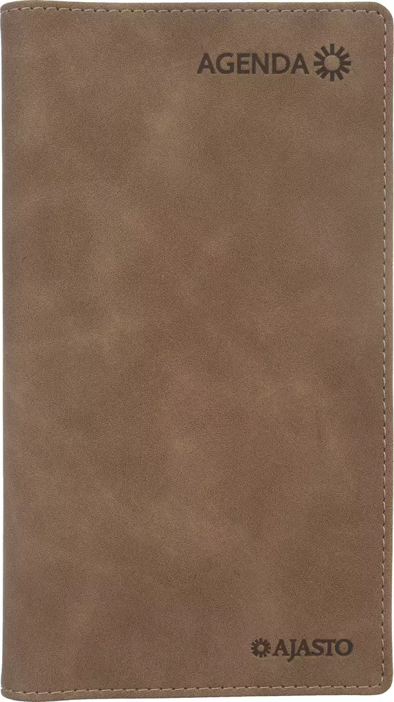 Agenda horizontal, ruskea 2027 - Taskukalenterit - 2673108827 - 1