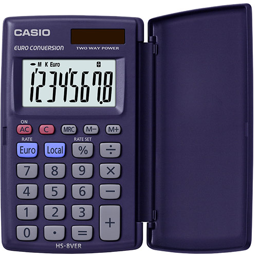 Casio HS-8 VERA taskulaskin - Taskulaskimet - 142737 - 1