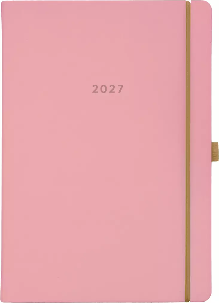 Color A5, vaaleanpunainen 2027 - Pöytäkalenterit - 2676262227 - 1