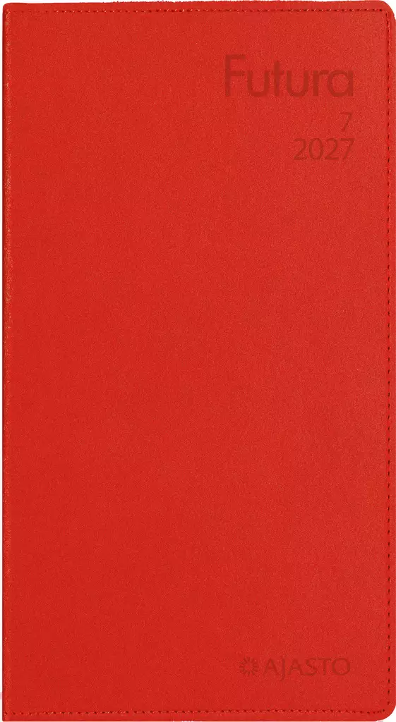 Futura 7, punainen 2027 - Taskukalenterit - 2673105127 - 1