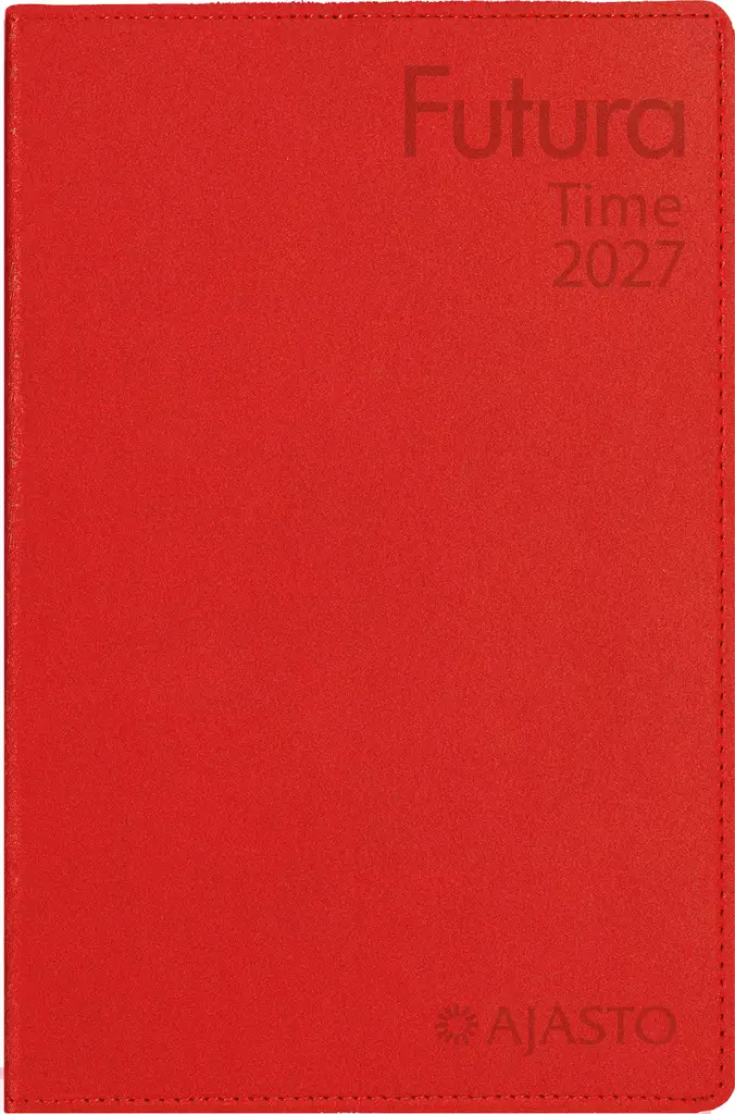 Futura Time, punainen 2027 - Taskukalenterit - 2673107127 - 1