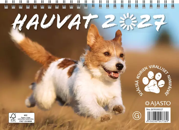 Hauvat 2027 - Seinäkalenterit - 2670330327 - 1