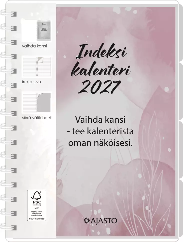 Indeksi kalenteri 2027 - Pöytäkalenterit - 2676200627 - 1
